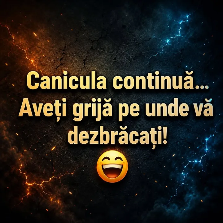 Canicula continua... Aveti grija pe unde va dezbracati!