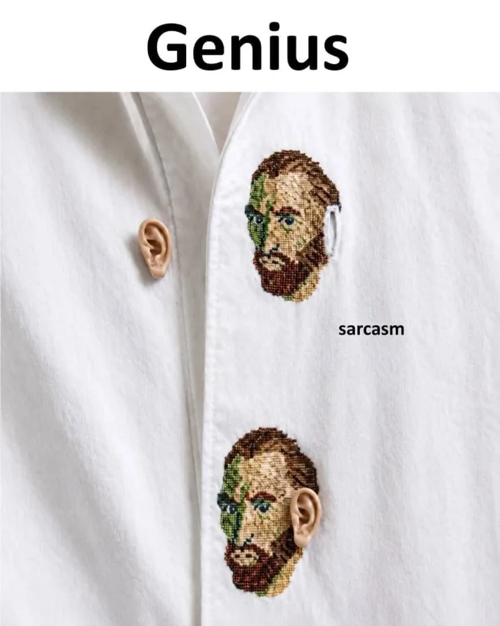 Genius sarcasm